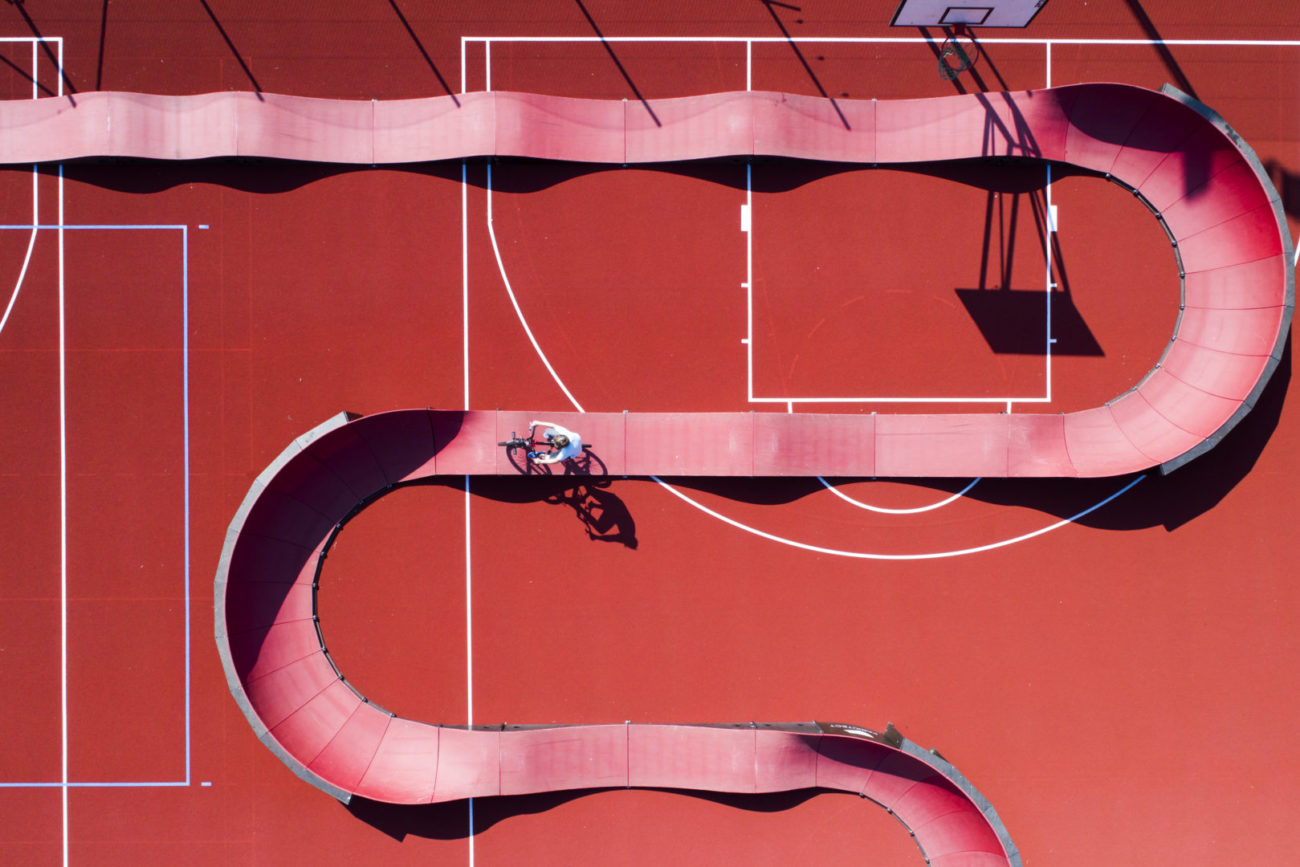 Tenero: Centro Sportivo Nazionale . Nella foto una veduta aerea panoramica, sul Centro Sportivo Nazionale, pump truck.
© Ti-Press / Alessandro Crinari