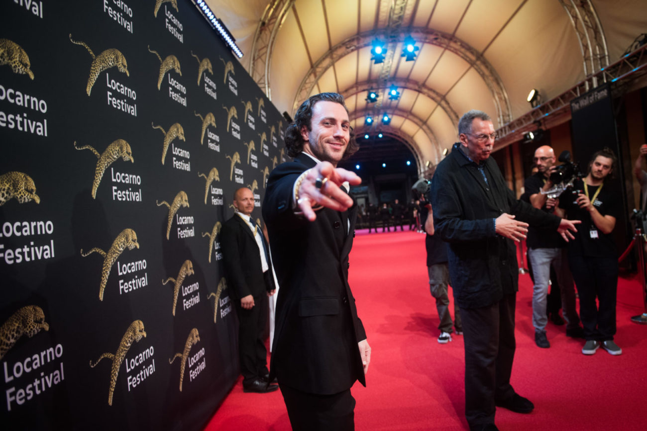Aaron Taylor-Johnson on the Red Carpet of the 75 Locarno Film Festival, Locarno, Wednesday, 03 August 2022..© Locarno Film Festival / Ti-Press / Alessandro Crinari.